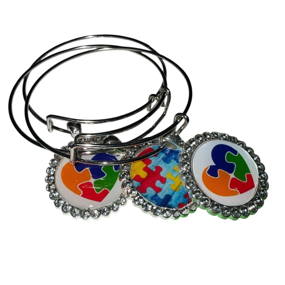 Autism Awareness Charm Bracelets